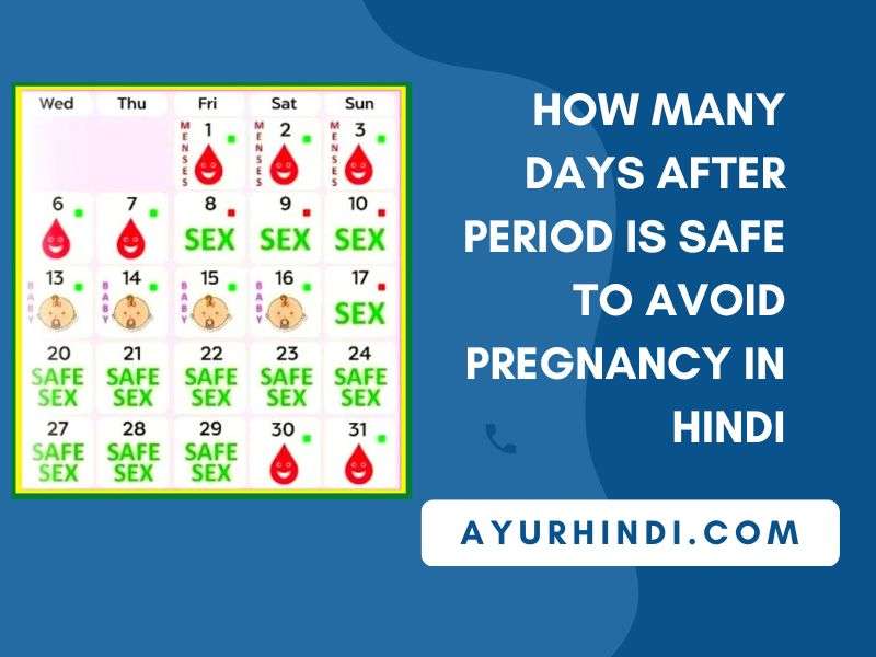How Many Days After Period Is Safe To Avoid Pregnancy In Hindi