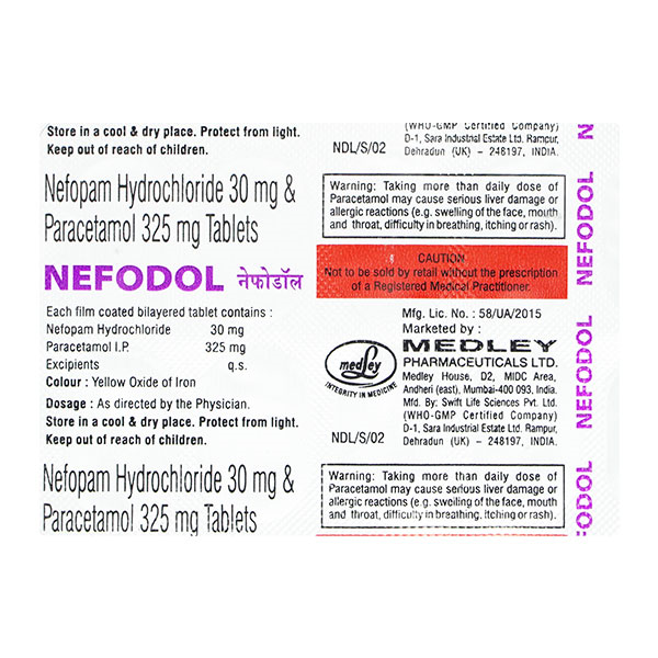 Nefodol Tablet Use in Hindi