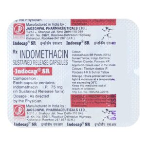 Indocap 75mg Uses in Hindi