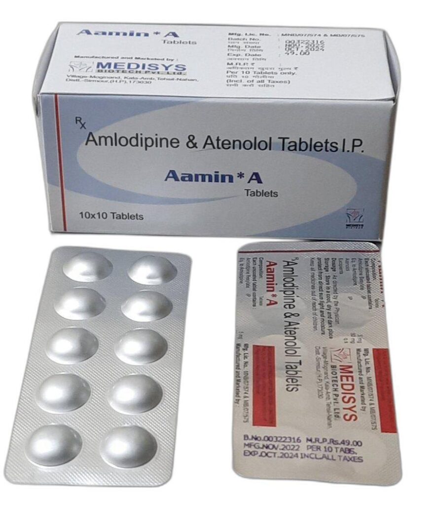 Atenolol Amlodipine Tablet Uses in Hindi
